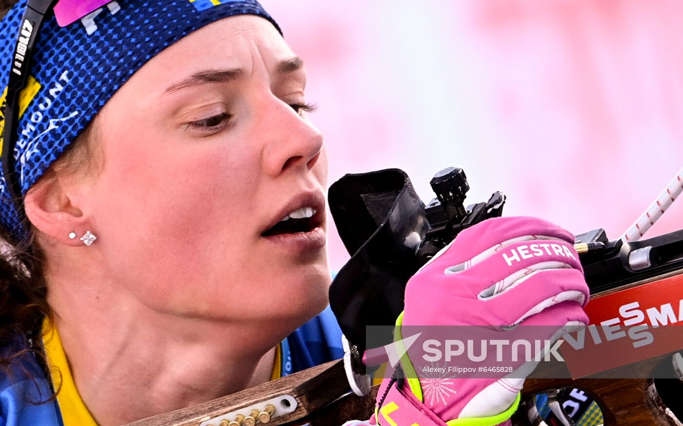 Slovenia Biathlon Worlds Single Mixed Relay