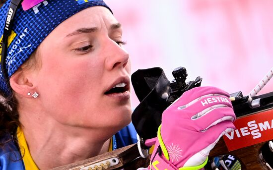 Slovenia Biathlon Worlds Single Mixed Relay