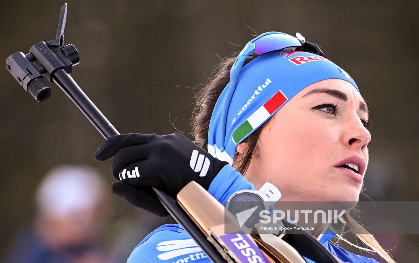 Slovenia Biathlon Worlds Single Mixed Relay