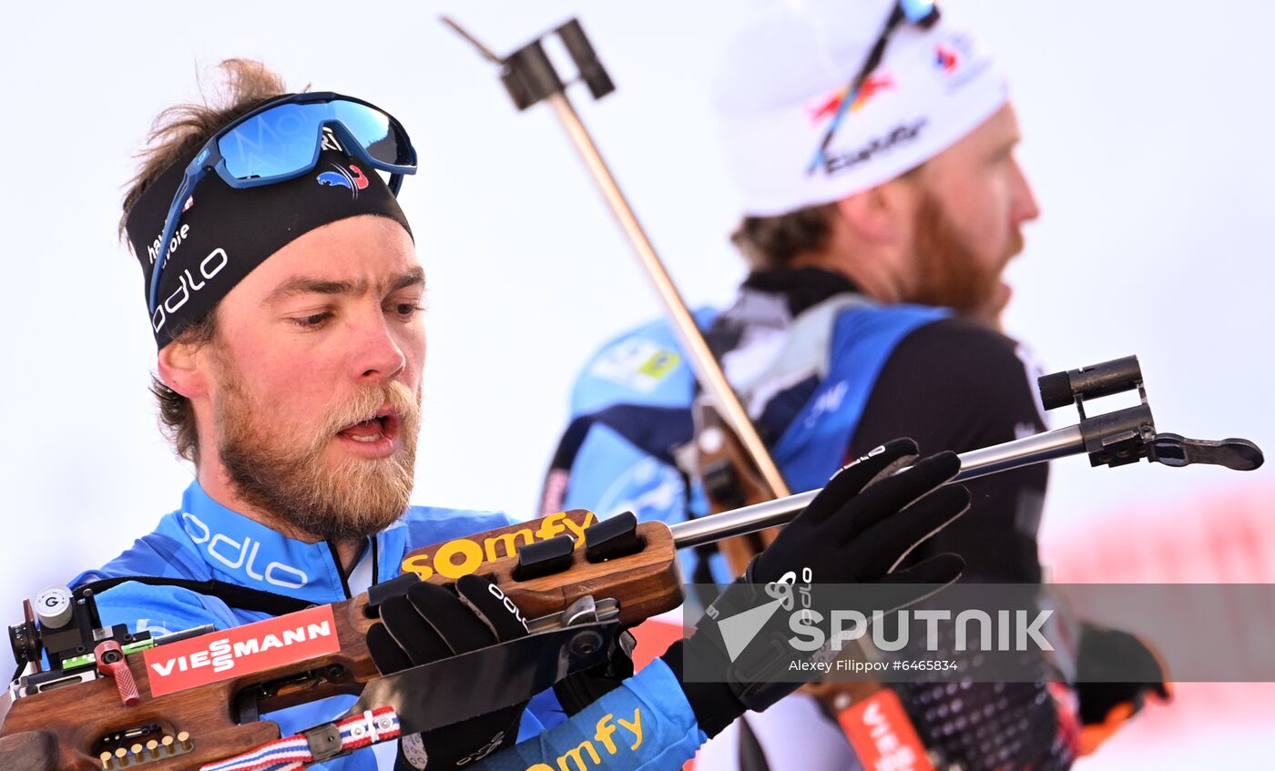 Slovenia Biathlon Worlds Single Mixed Relay