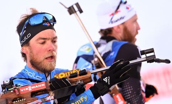 Slovenia Biathlon Worlds Single Mixed Relay