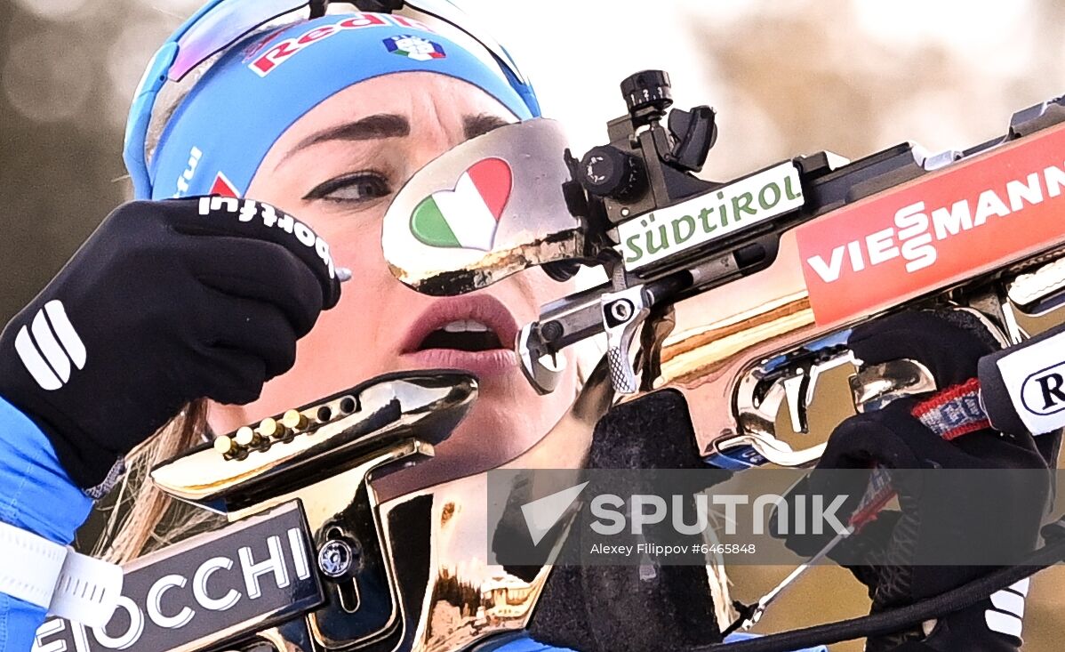 Slovenia Biathlon Worlds Single Mixed Relay