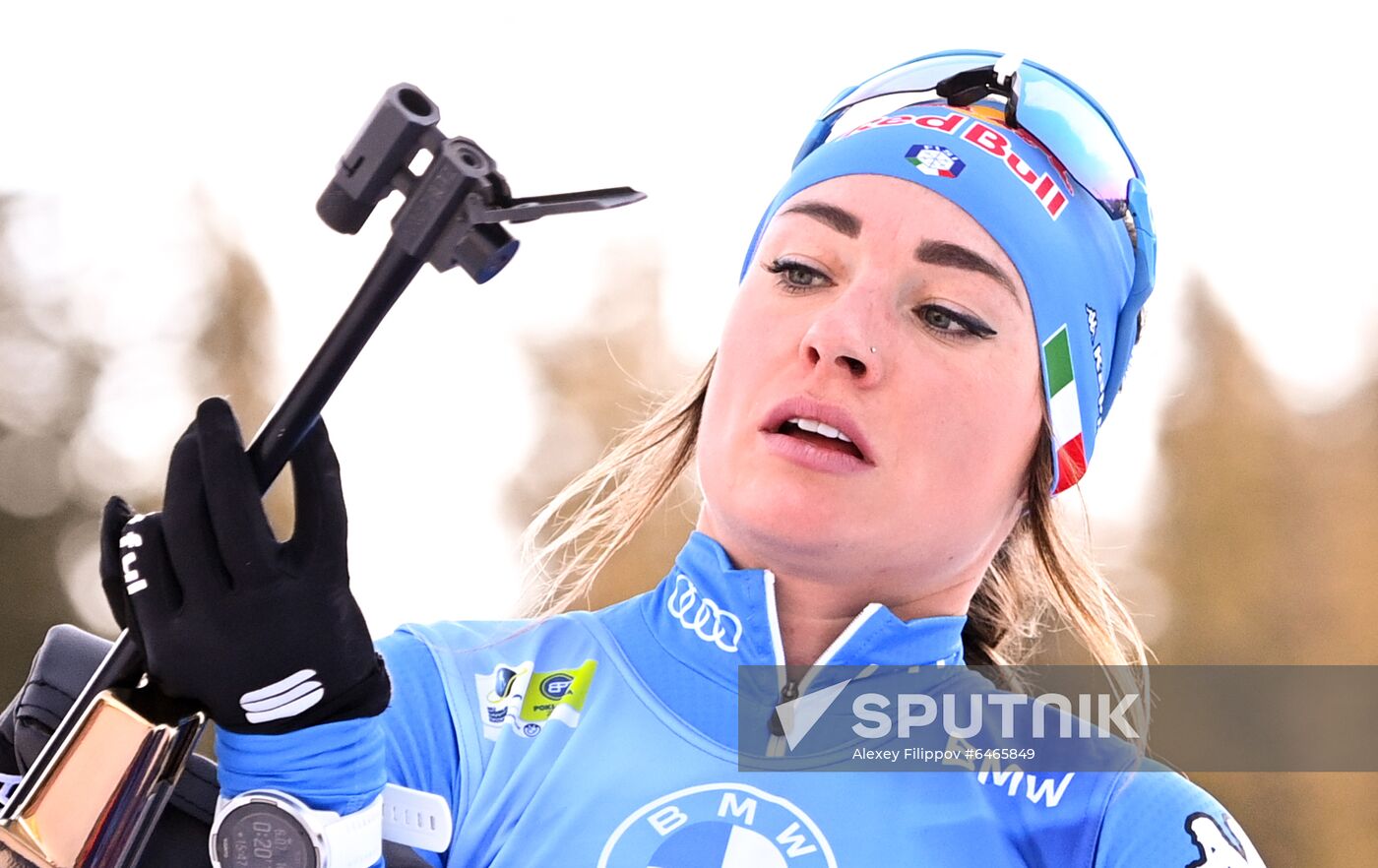 Slovenia Biathlon Worlds Single Mixed Relay