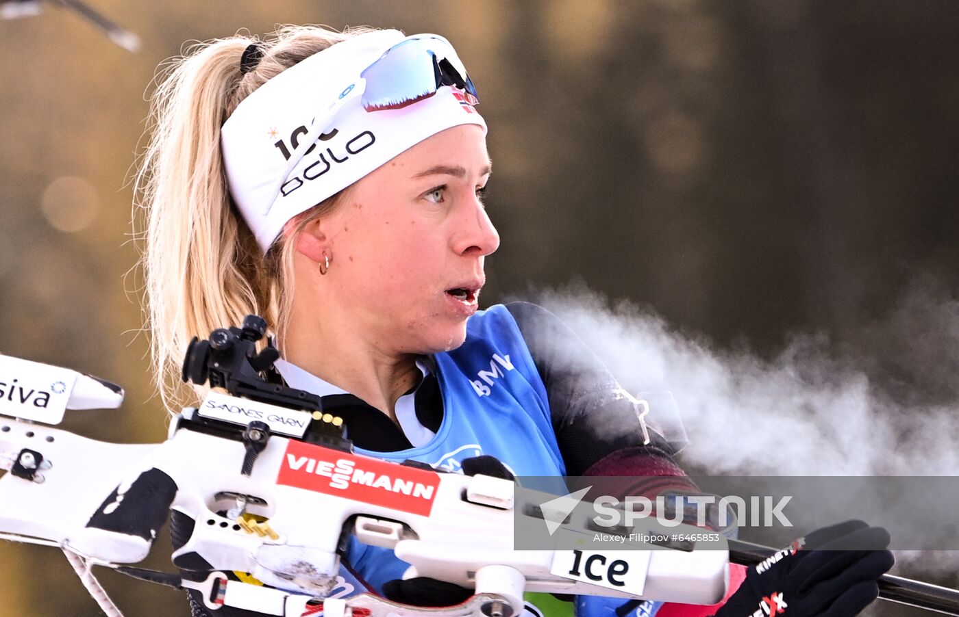 Slovenia Biathlon Worlds Single Mixed Relay