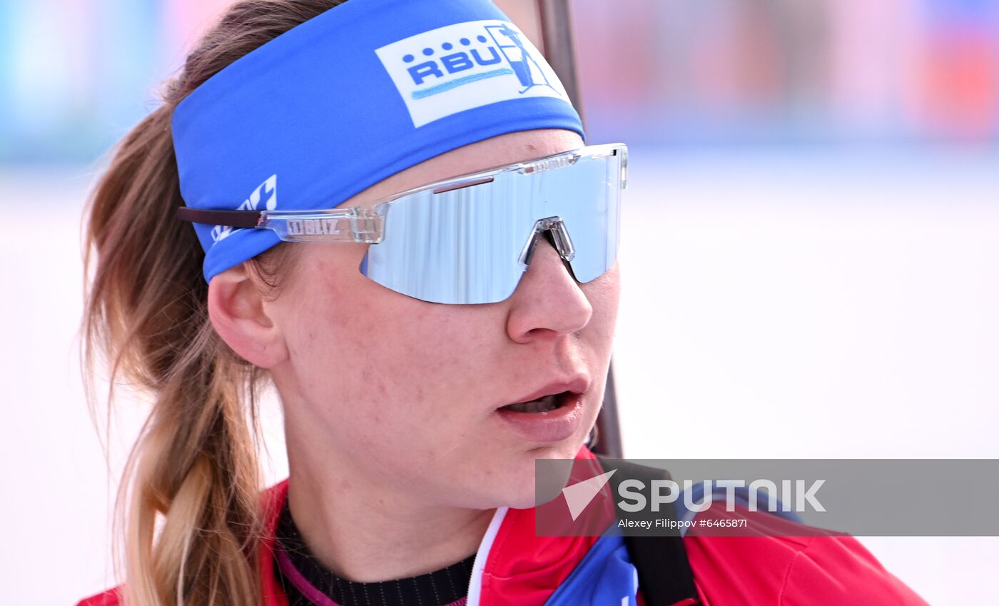 Slovenia Biathlon Worlds Single Mixed Relay