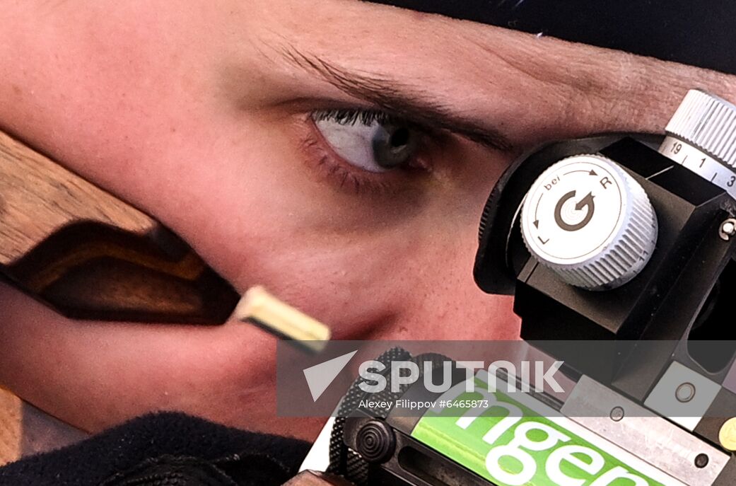 Slovenia Biathlon Worlds Single Mixed Relay