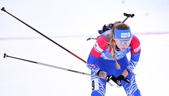 Slovenia Biathlon Worlds Single Mixed Relay