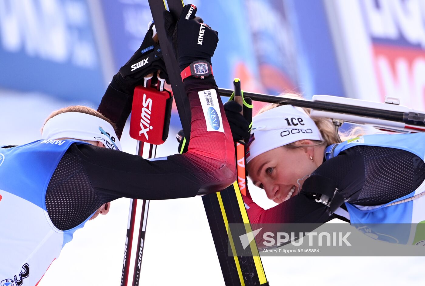 Slovenia Biathlon Worlds Single Mixed Relay