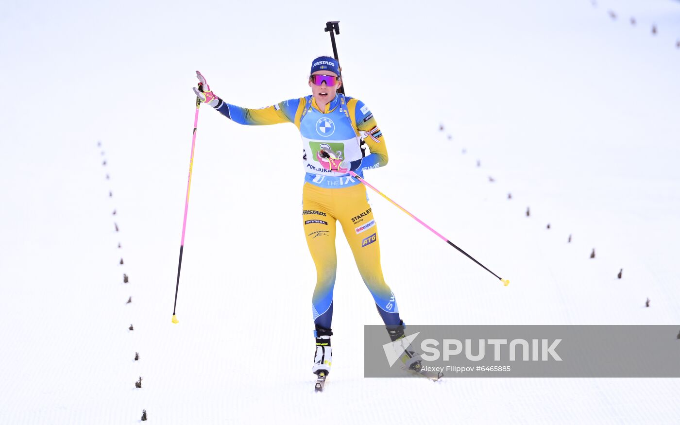 Slovenia Biathlon Worlds Single Mixed Relay