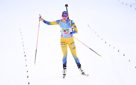 Slovenia Biathlon Worlds Single Mixed Relay