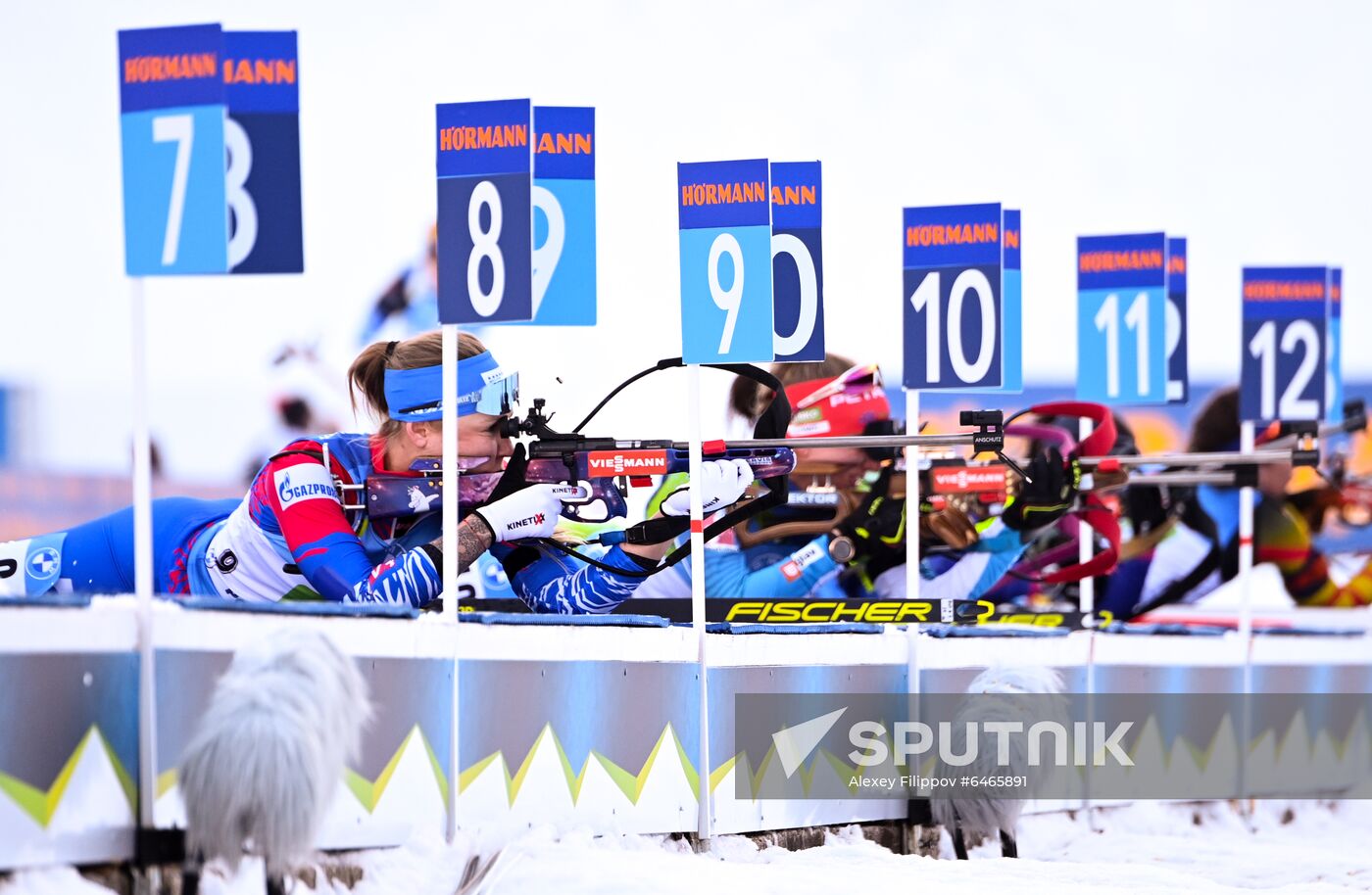 Slovenia Biathlon Worlds Single Mixed Relay