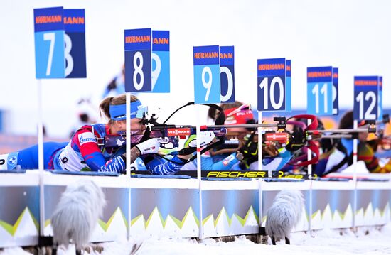 Slovenia Biathlon Worlds Single Mixed Relay