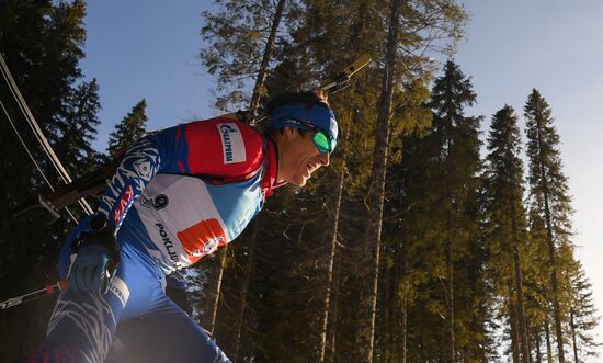 Slovenia Biathlon Worlds Single Mixed Relay