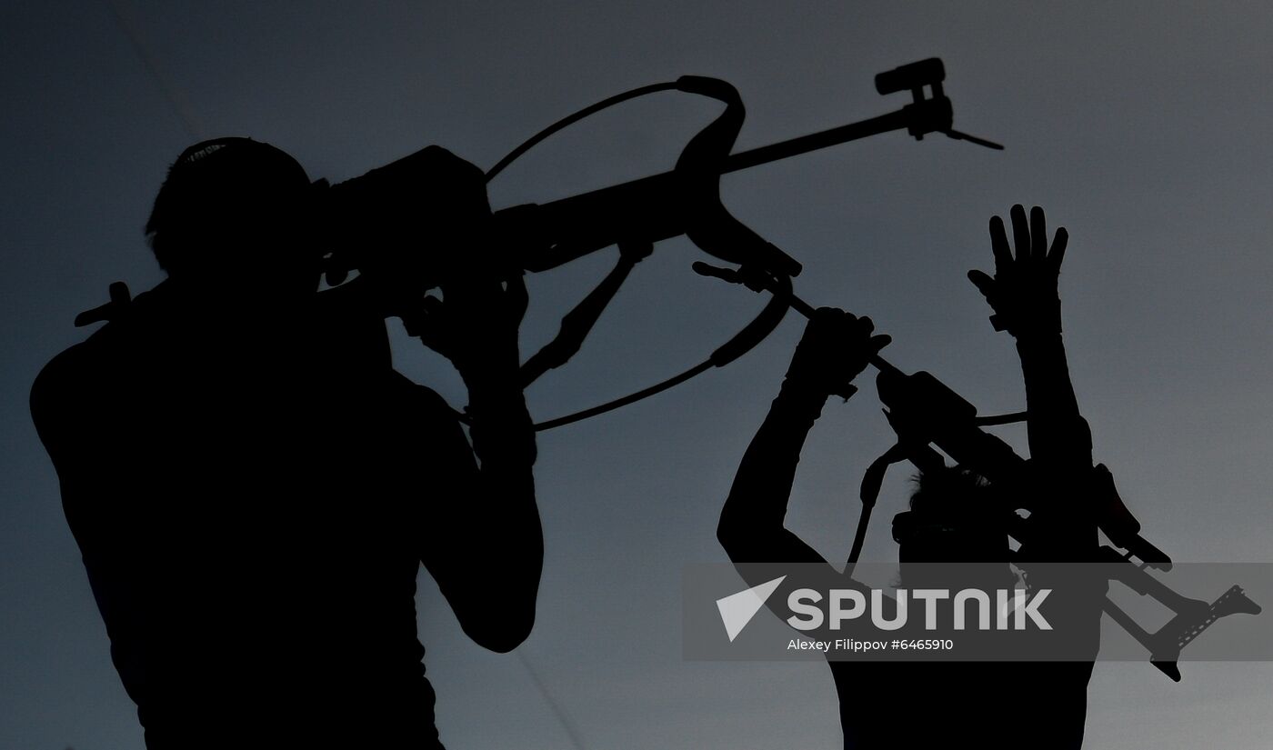 Slovenia Biathlon Worlds Single Mixed Relay