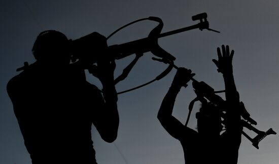 Slovenia Biathlon Worlds Single Mixed Relay