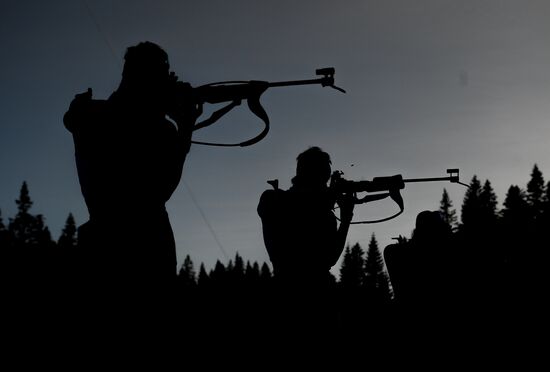Slovenia Biathlon Worlds Single Mixed Relay