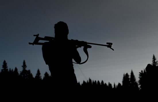 Slovenia Biathlon Worlds Single Mixed Relay