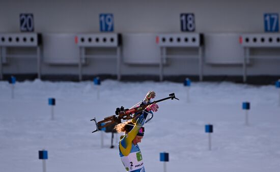 Slovenia Biathlon Worlds Single Mixed Relay