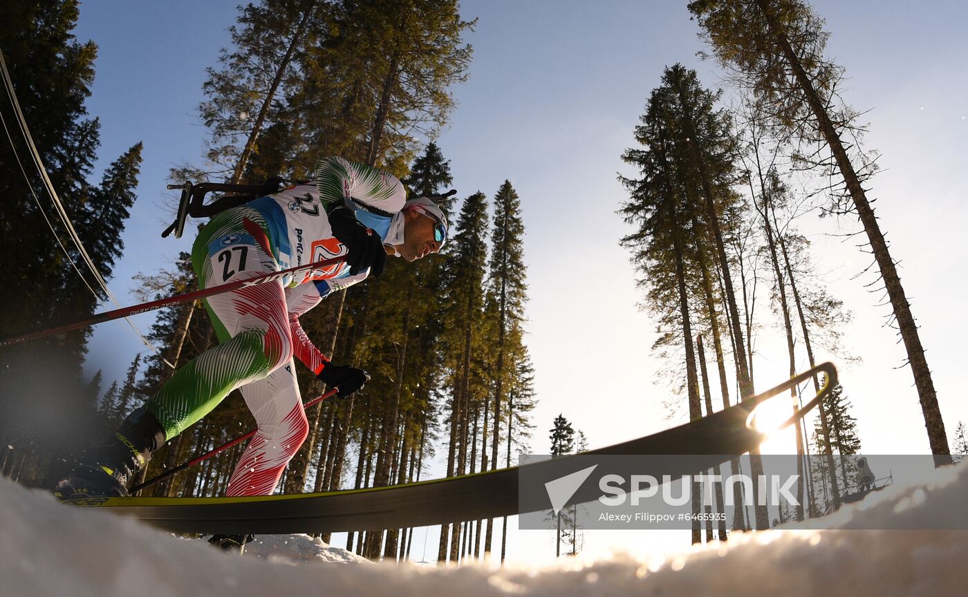 Slovenia Biathlon Worlds Single Mixed Relay