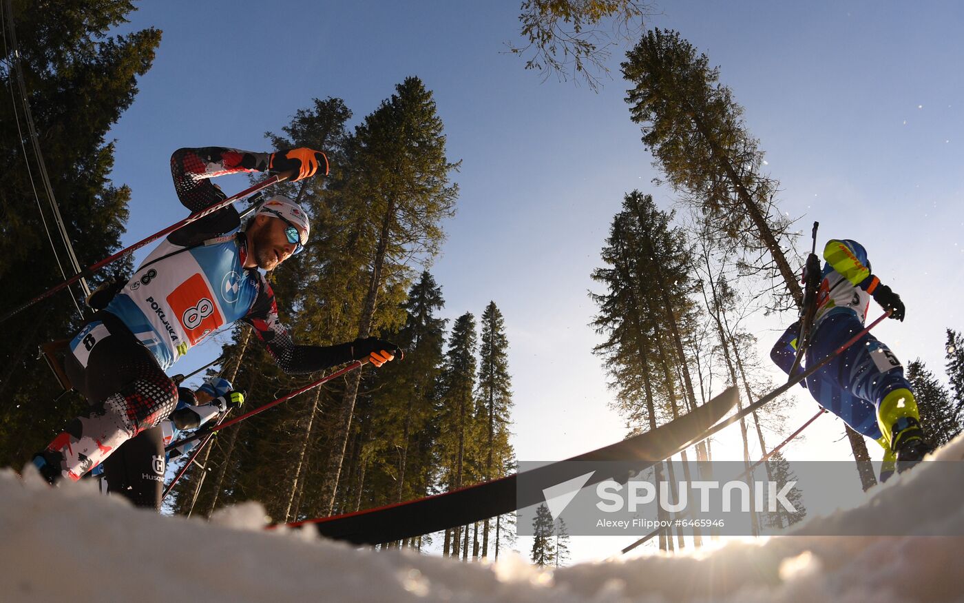 Slovenia Biathlon Worlds Single Mixed Relay