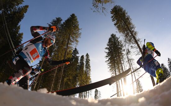 Slovenia Biathlon Worlds Single Mixed Relay