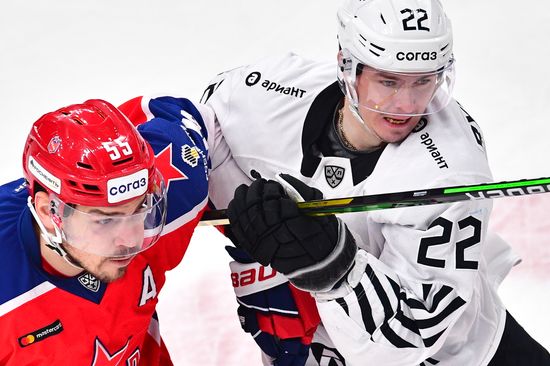 Russia Ice Hockey CSKA - Traktor