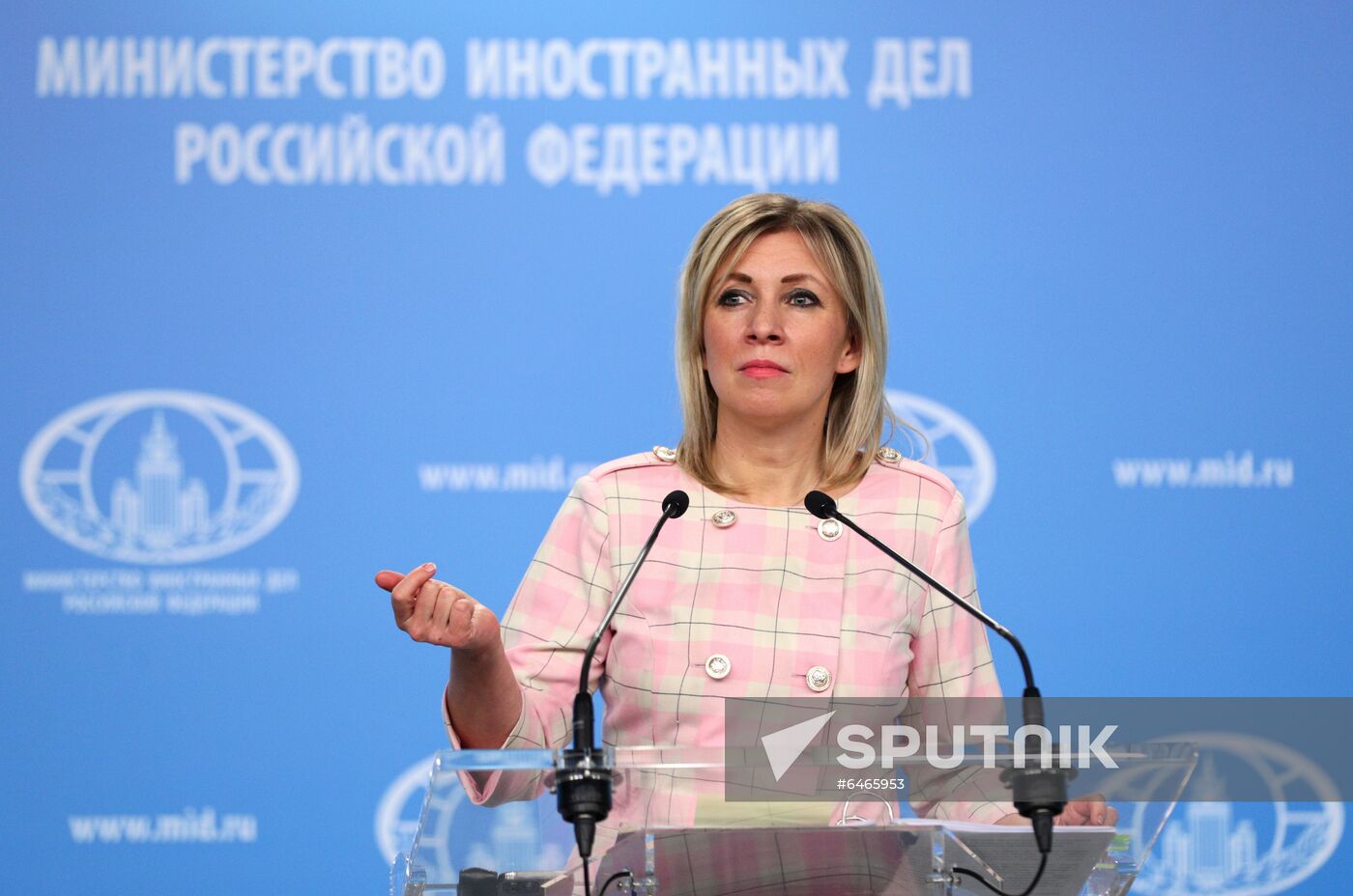 Russia Zakharova Briefing