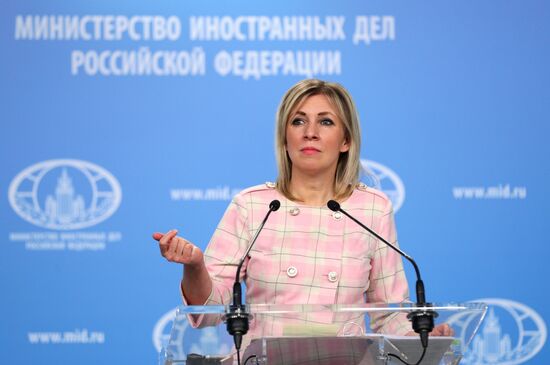Russia Zakharova Briefing
