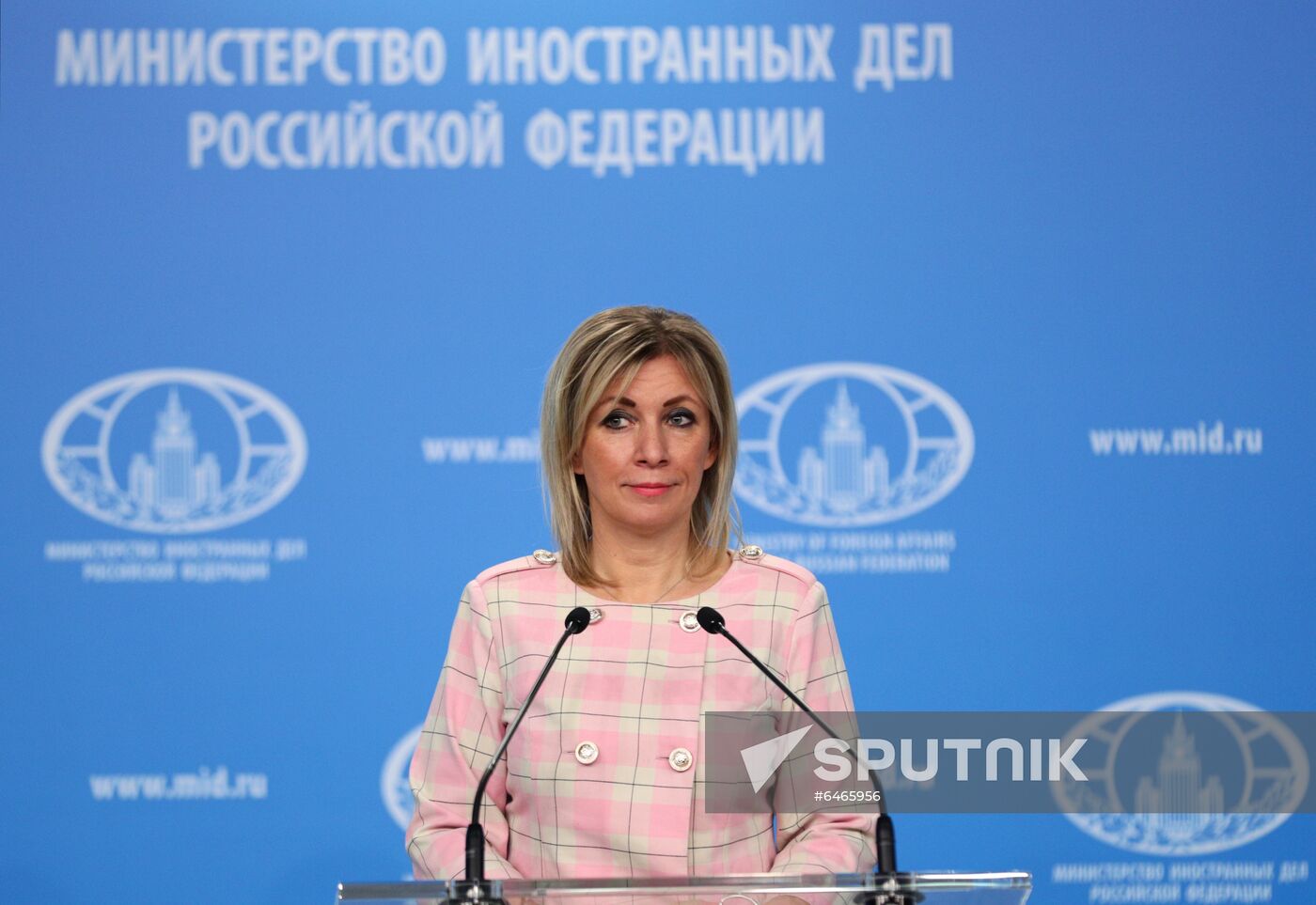 Russia Zakharova Briefing