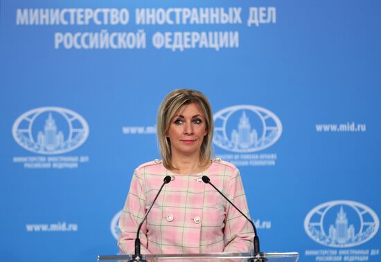 Russia Zakharova Briefing