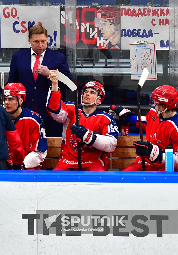 Russia Ice Hockey CSKA - Traktor