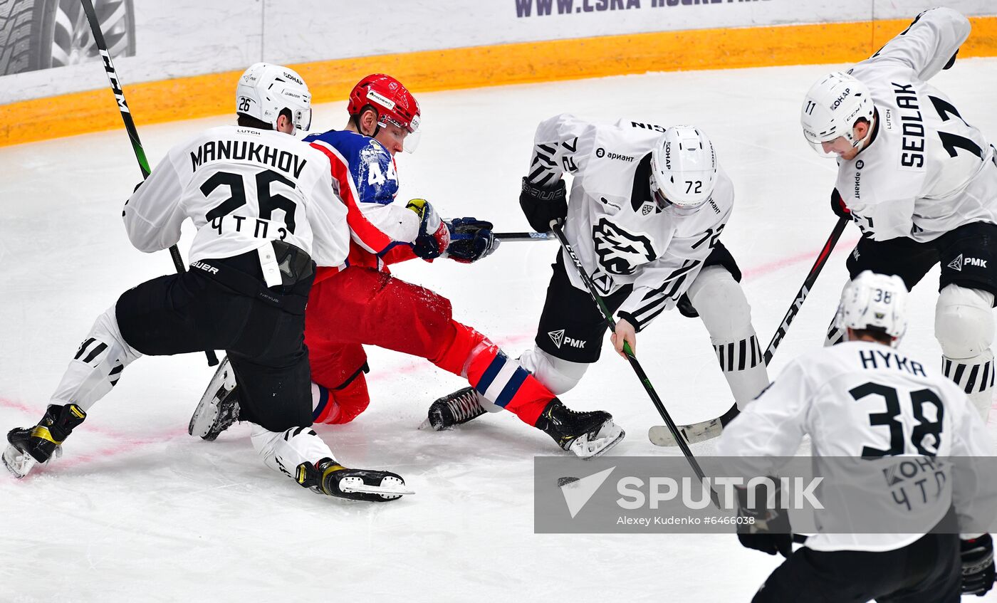 Russia Ice Hockey CSKA - Traktor