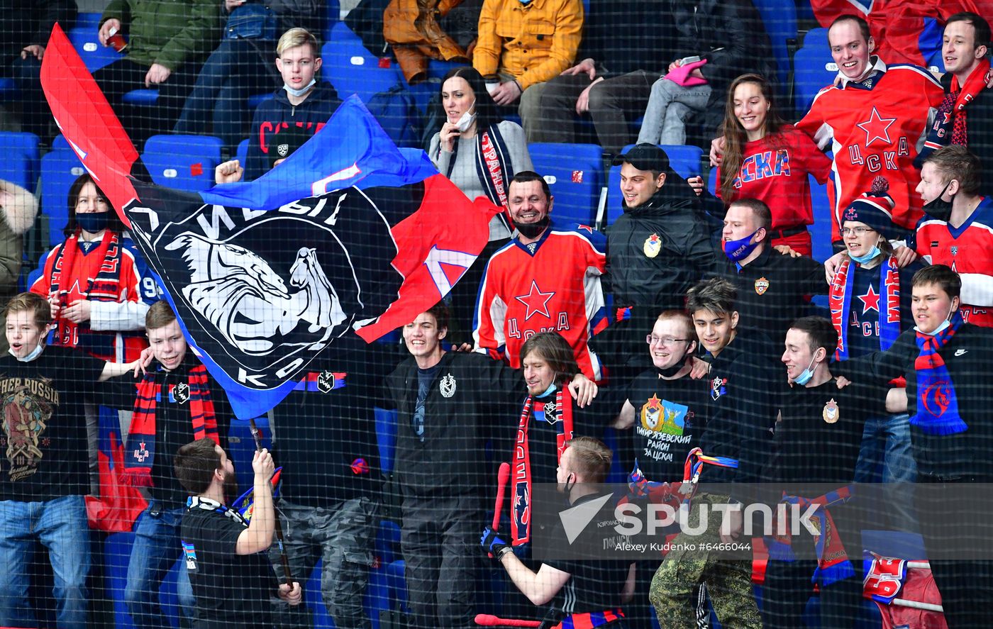 Russia Ice Hockey CSKA - Traktor