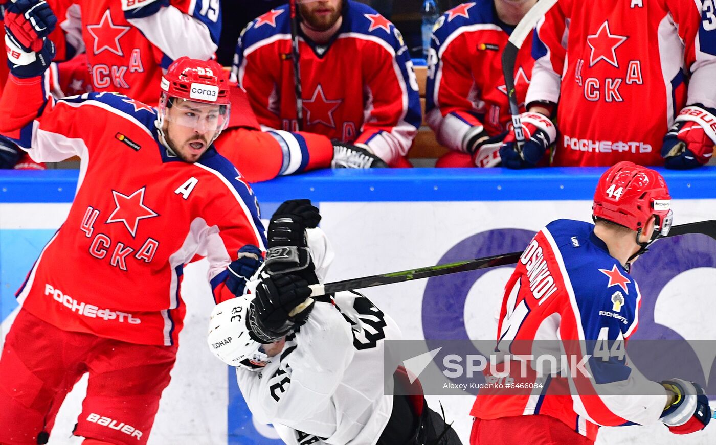 Russia Ice Hockey CSKA - Traktor