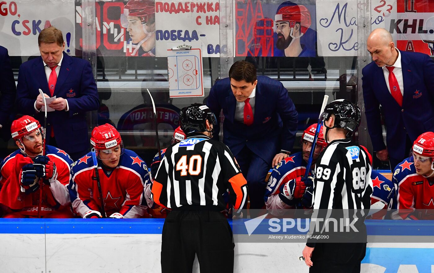 Russia Ice Hockey CSKA - Traktor