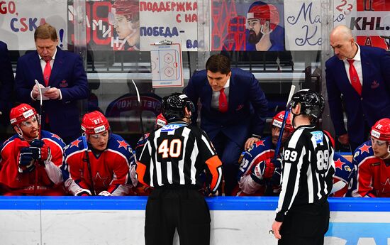 Russia Ice Hockey CSKA - Traktor