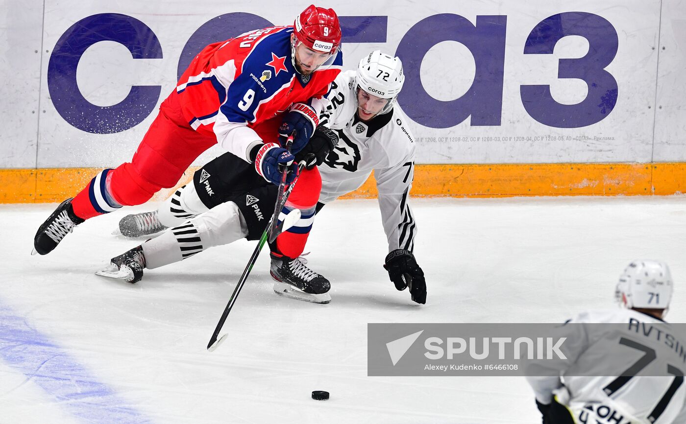 Russia Ice Hockey CSKA - Traktor