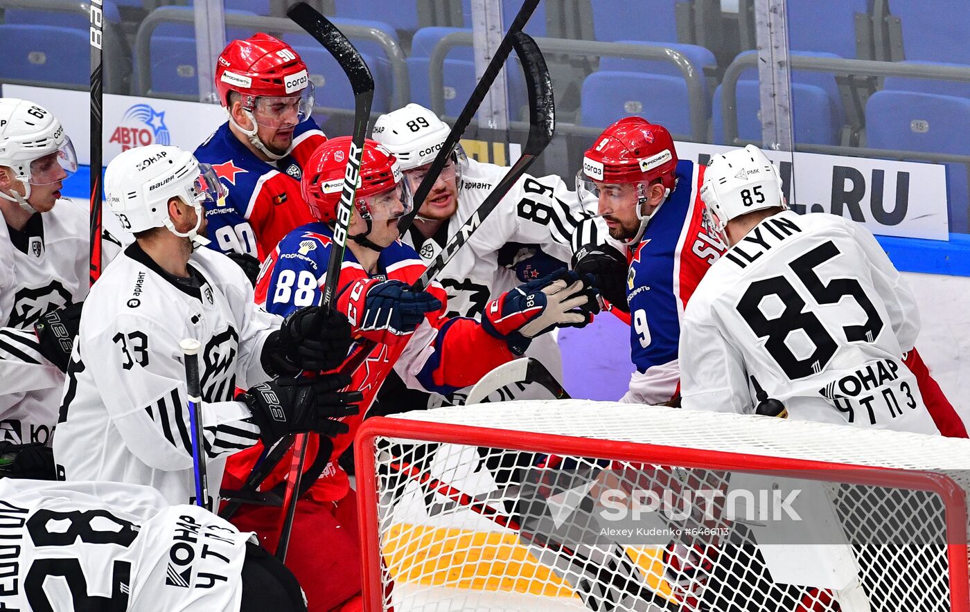 Russia Ice Hockey CSKA - Traktor