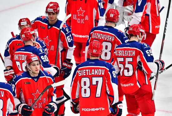 Russia Ice Hockey CSKA - Traktor