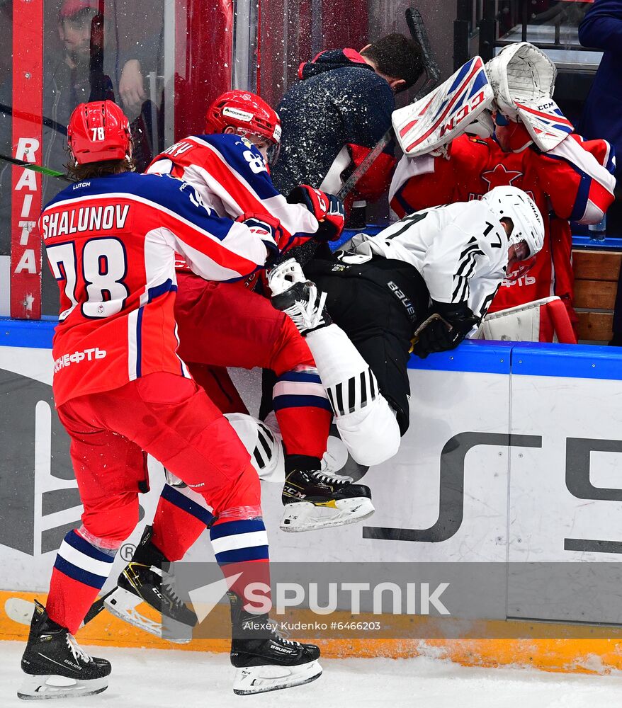 Russia Ice Hockey CSKA - Traktor