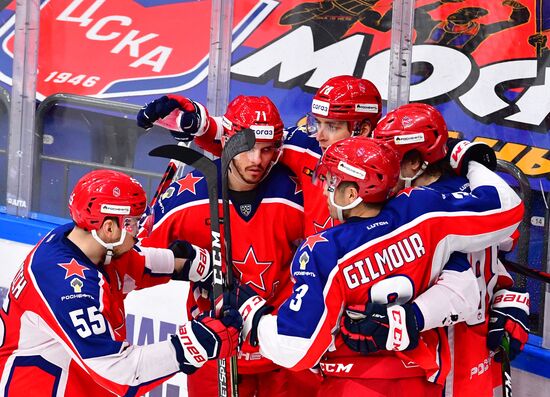 Russia Ice Hockey CSKA - Traktor