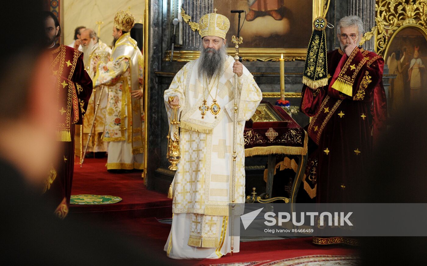 Serbia New Orthodox Patriarch Enthronement