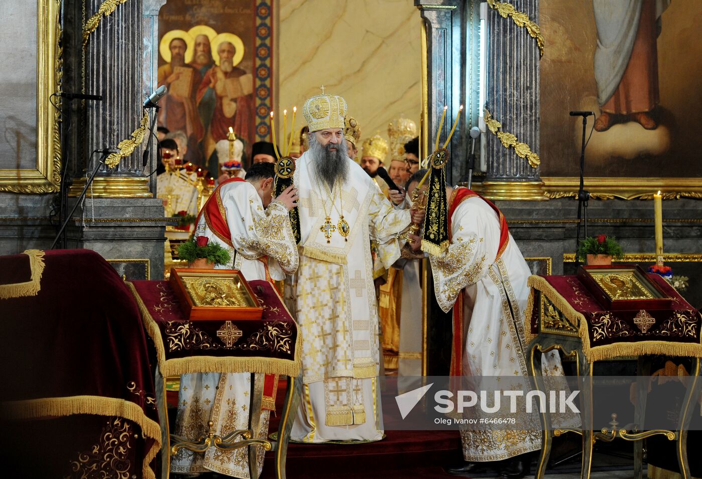 Serbia New Orthodox Patriarch Enthronement