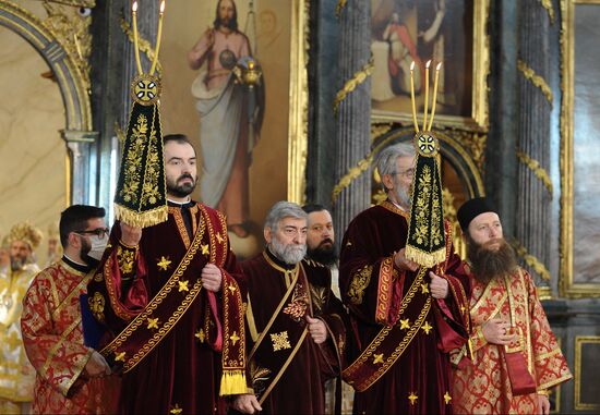 Serbia New Orthodox Patriarch Enthronement
