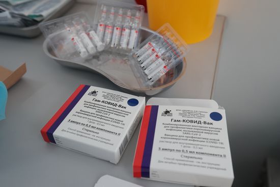 Russia Coronavirus Vaccination