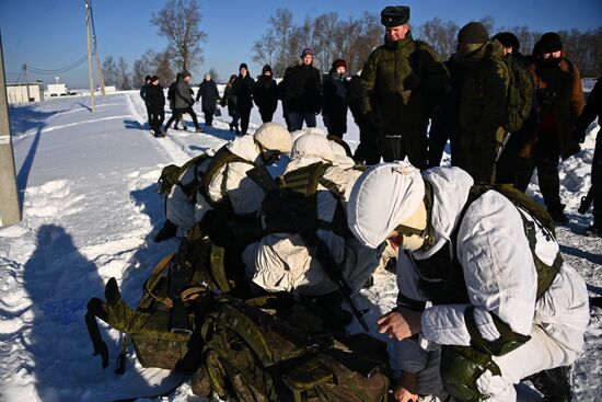 Russia Military Training 