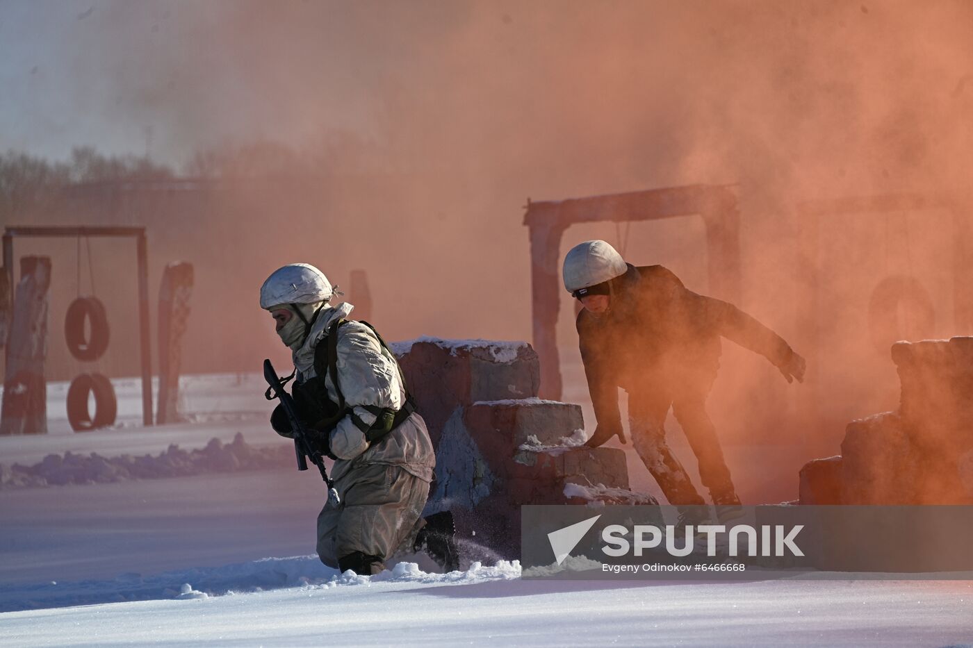 Russia Military Training 