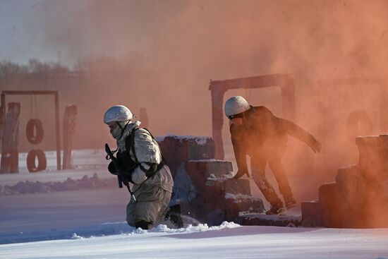 Russia Military Training 