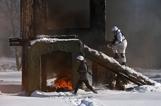 Russia Military Training 