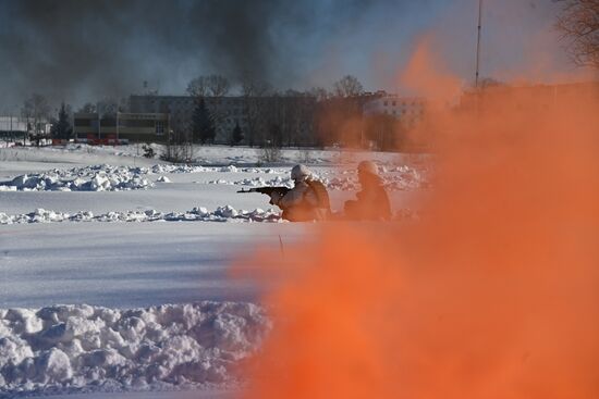 Russia Military Training 